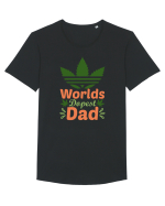 Smoke Weed Everyday Tricou mânecă scurtă guler larg Bărbat Skater