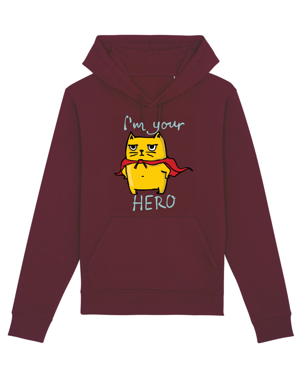 Hanorac Unisex Drummer Burgundy