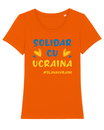 Solidar cu Ucraina Bright Orange