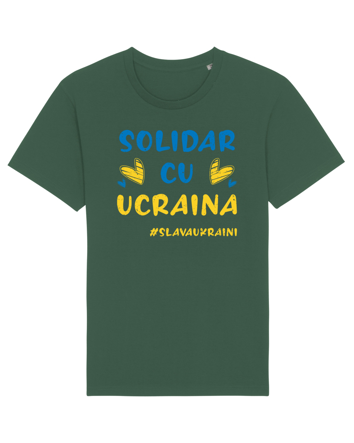 Tricou mânecă scurtă Unisex Rocker Bottle Green