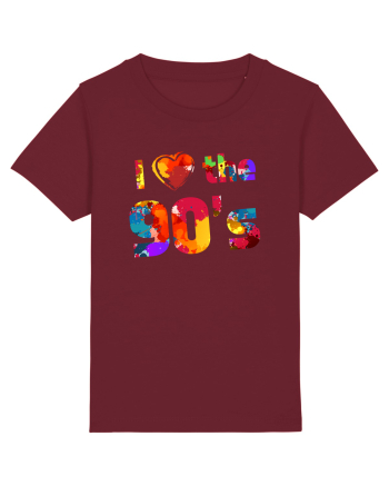 I love the 90's Burgundy