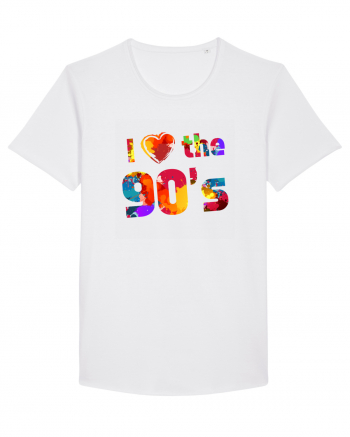 I love the 90's White