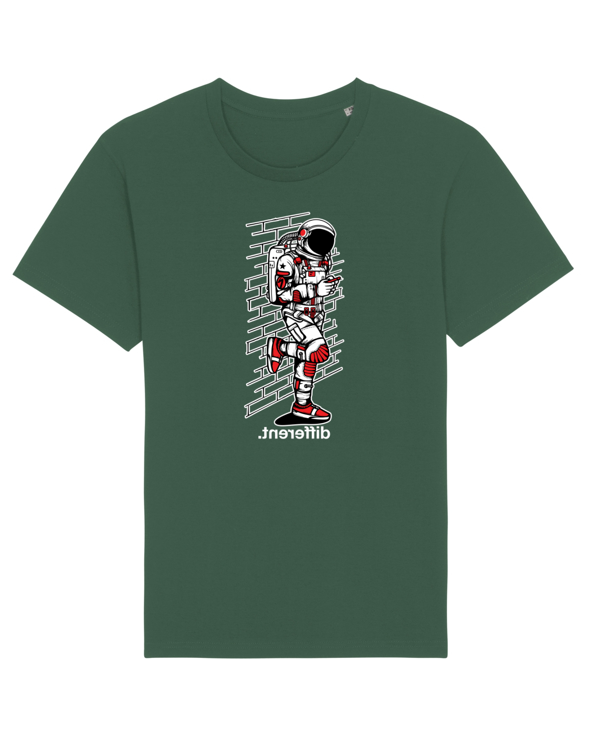Tricou mânecă scurtă Unisex Rocker Bottle Green