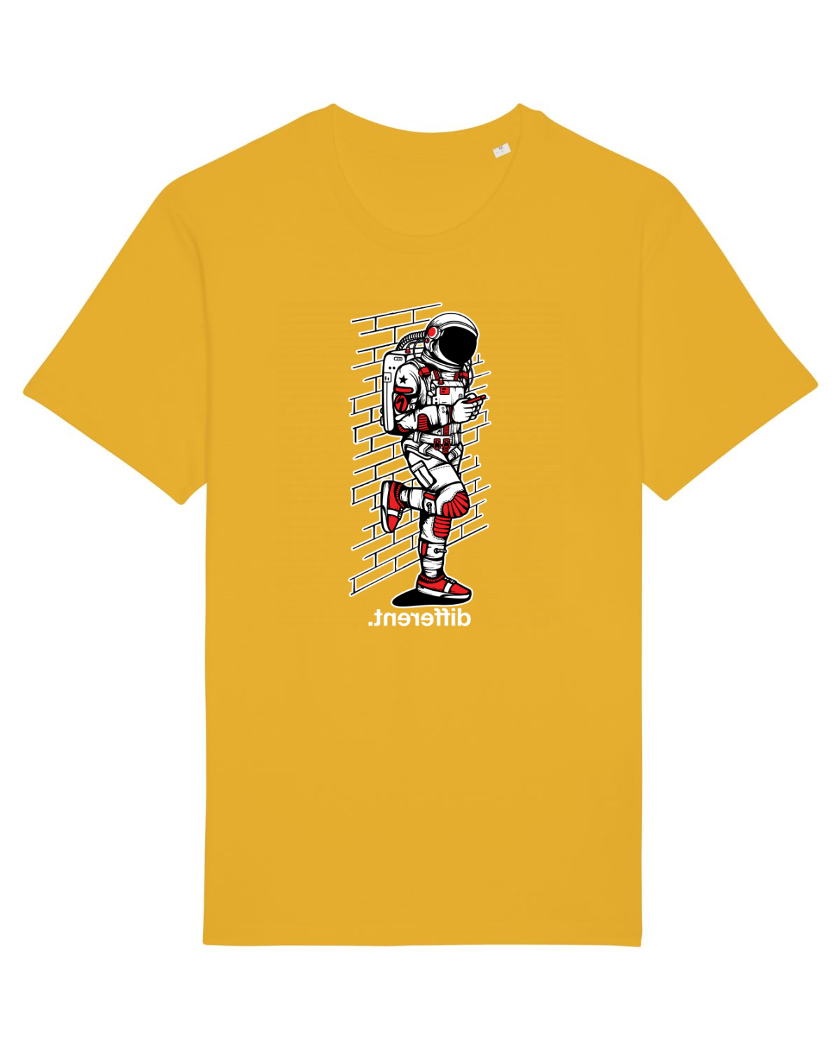 Tricou mânecă scurtă Unisex Rocker Spectra Yellow