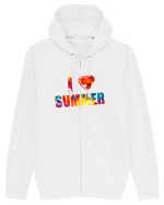Love Summer Hanorac cu fermoar Unisex Connector