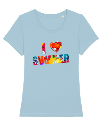 Love Summer Sky Blue