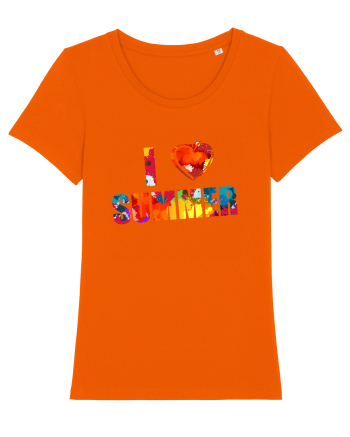 Love Summer Bright Orange