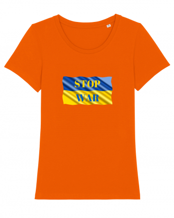 Stop War Bright Orange