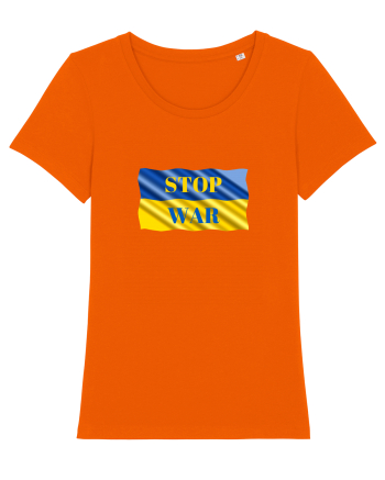 Stop War Bright Orange