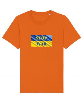 Stop War Bright Orange