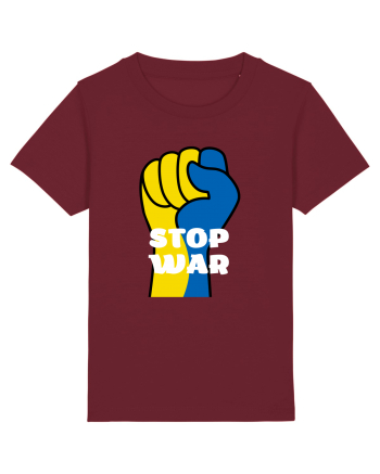 Stop War ! 1 Burgundy
