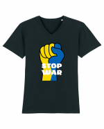 Stop War ! 1 Tricou mânecă scurtă guler V Bărbat Presenter
