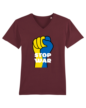 Stop War ! 1 Burgundy