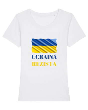 Ucraina Rezista! White