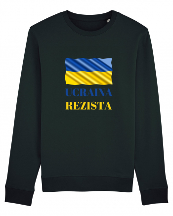 Ucraina Rezista! Bluză mânecă lungă Unisex Rise