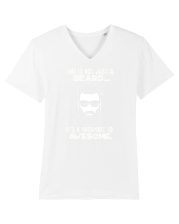Awesome Beard White
