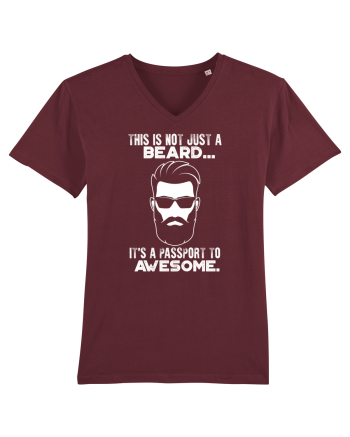 Awesome Beard Burgundy