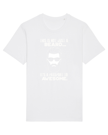 Awesome Beard White