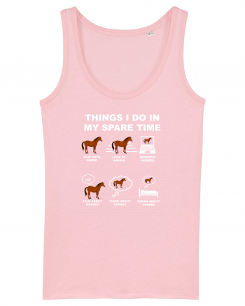 HORSES Cotton Pink