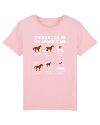 HORSES Cotton Pink