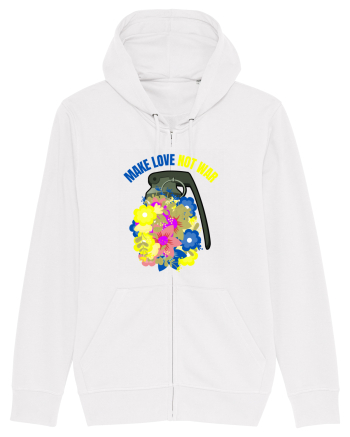 Make Love Not War White
