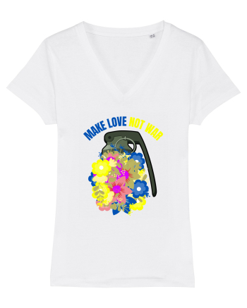 Make Love Not War White