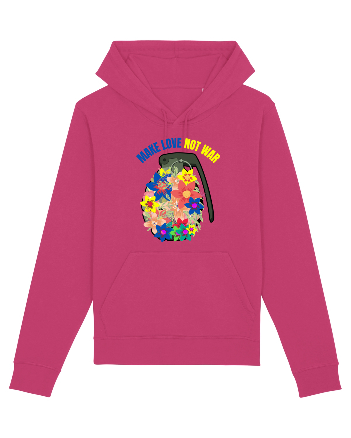 Hanorac Unisex Drummer Raspberry
