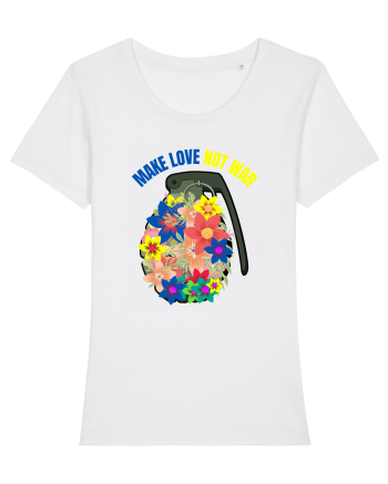 Make Love Not War White