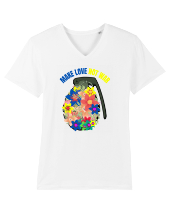 Make Love Not War White