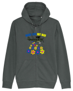Make Love Not War Hanorac cu fermoar Unisex Connector
