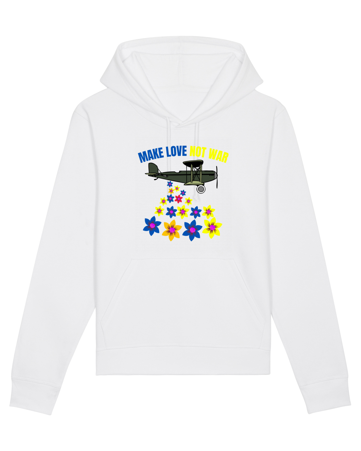 Hanorac Unisex Drummer White