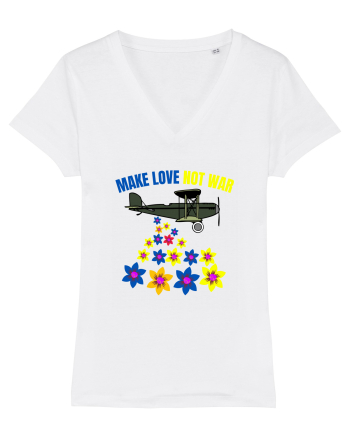 Make Love Not War White
