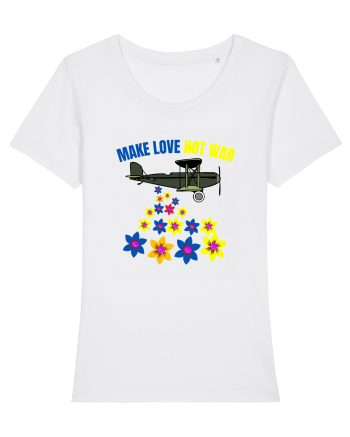 Make Love Not War White