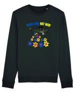 Make Love Not War Bluză mânecă lungă Unisex Rise