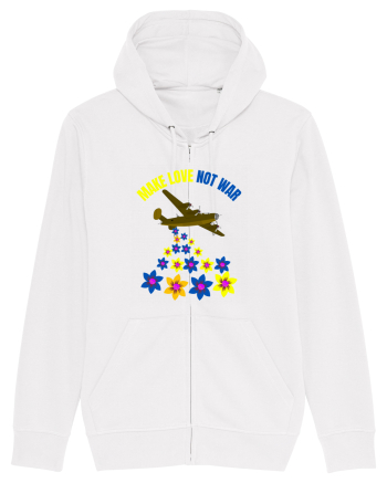 Make Love Not War White
