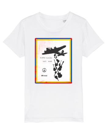 Make music not war White