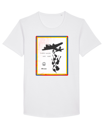 Make music not war White