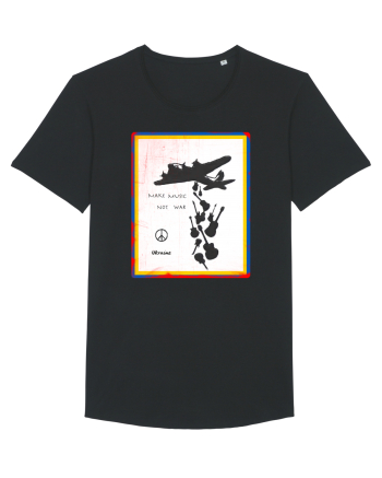 Make music not war Black