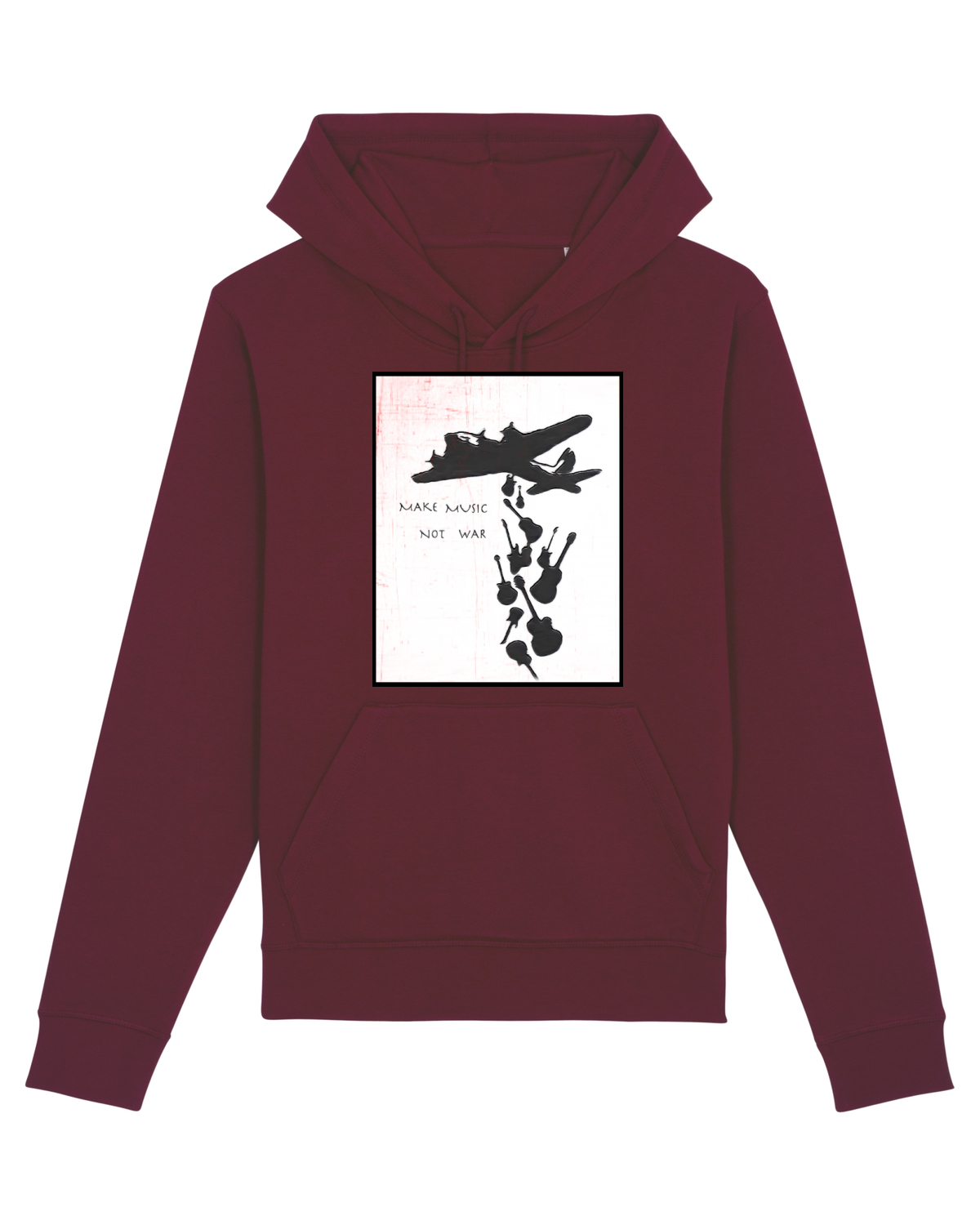 Hanorac Unisex Drummer Burgundy