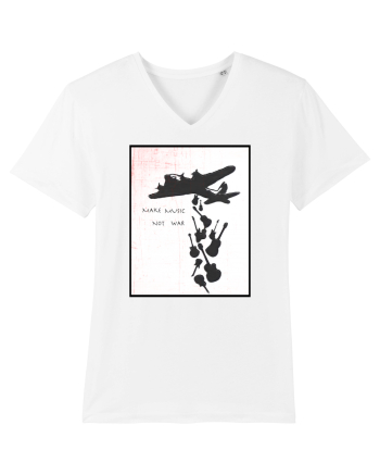 Make music not war White