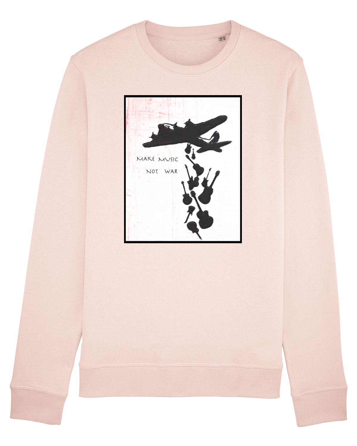 Bluză mânecă lungă Unisex Rise Candy Pink