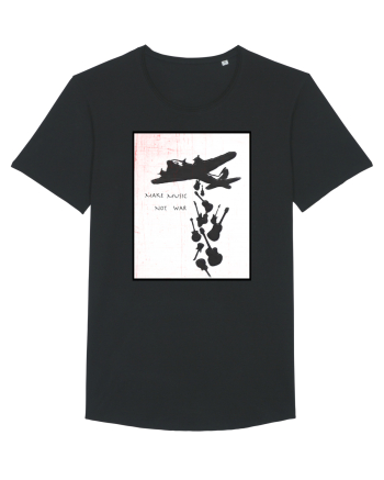 Make music not war Black