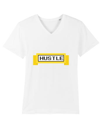 Hustle Hard White