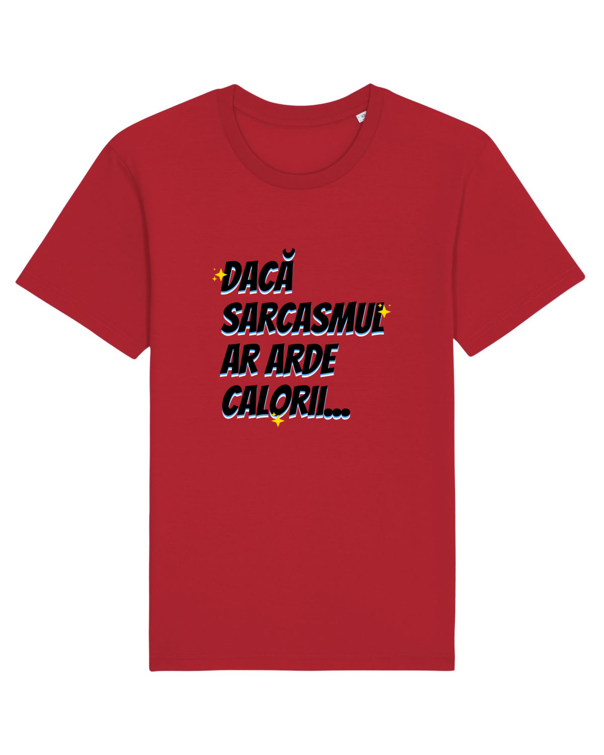 Tricou mânecă scurtă Unisex Rocker Red