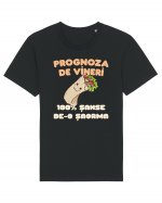 Prognoza de vineri: 100% șanse de-o șaorma Tricou mânecă scurtă Unisex Rocker