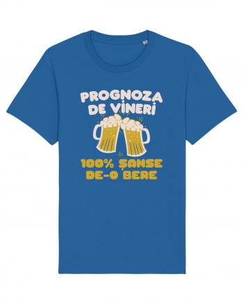 Prognoza de vineri: 100% șanse de-o bere Royal Blue