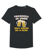 Prognoza de vineri: 100% șanse de-o bere Tricou mânecă scurtă guler larg Bărbat Skater
