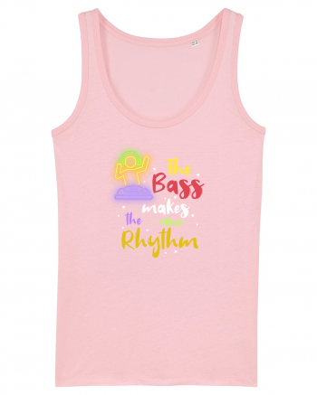 The bass makes the rhythm Cotton Pink