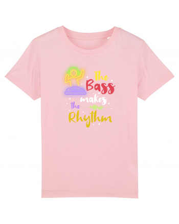 The bass makes the rhythm Cotton Pink