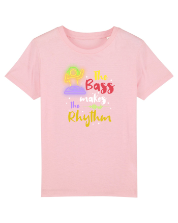 The bass makes the rhythm Cotton Pink
